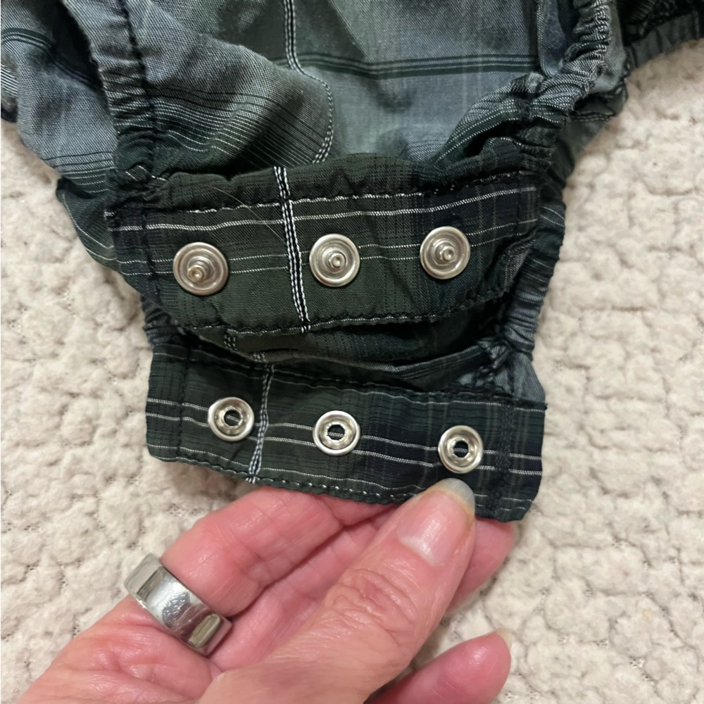 Red Dirt Western‎ Green Plaid Long Sleeve Baby Onesie 24 Months - Picture 8 of 9